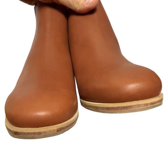 NEW! Rachel Comey Mars Leather Ankle Boots in Whiskey NWT Sz. 9.5 - Picture 8 of 10